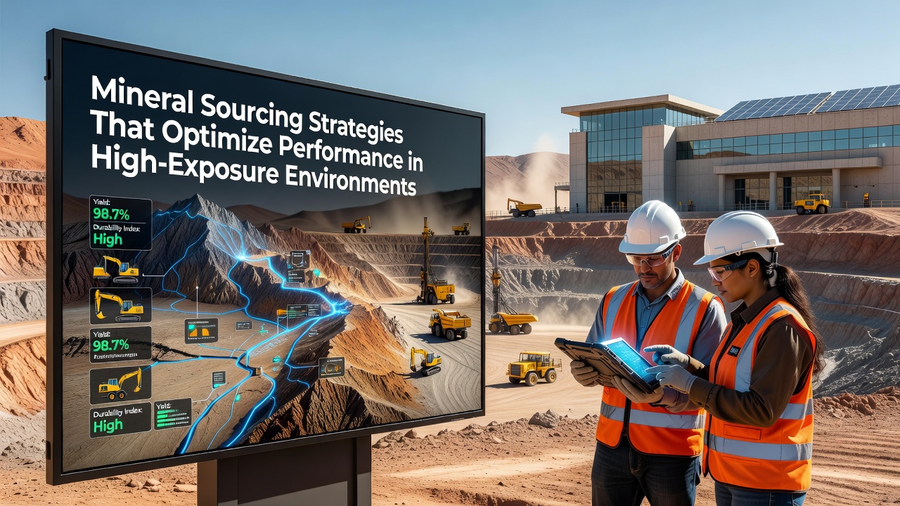 Mineral Sourcing Strategies That Optimize Performance in High-Exposure Environments